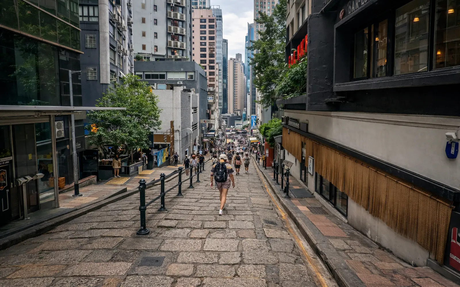 Hong Kong street scene